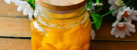 компот из желтой алычи на зиму. Шаг 7