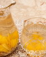 Компот из желтой черешни