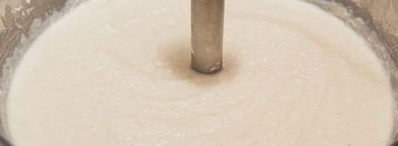 миндальный крем с вишневым компотом. Шаг 2