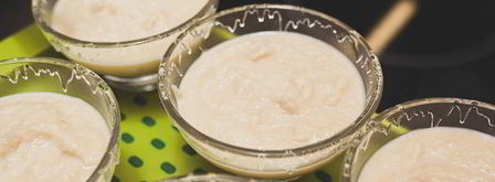 миндальный крем с вишневым компотом. Шаг 7