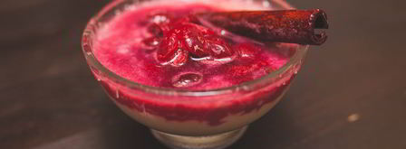 миндальный крем с вишневым компотом. Шаг 9