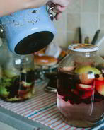 Яблочный компот из свежих яблок