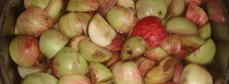 яблочный компот с лаймом и мятой. Шаг 4