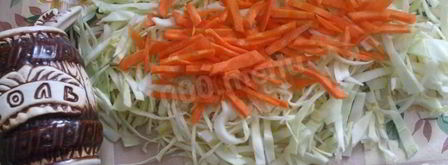 квашеная капуста с клюквой. Шаг 5