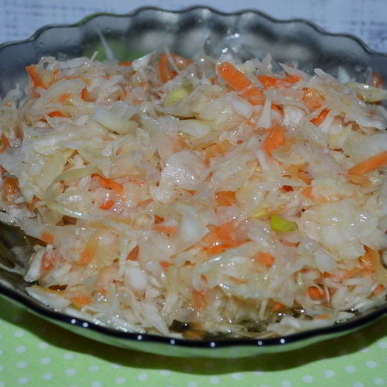 Рецепт квашенной капусты с медом