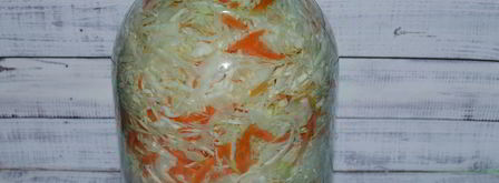 квашенная капуста с медом. Шаг 5