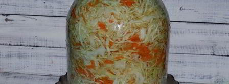 квашенная капуста с медом. Шаг 6