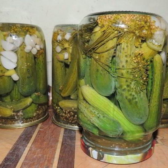 Рецепт маленьких огурчиков на зиму