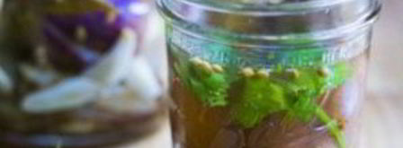 быстрые маринованные баклажаны. Шаг 5