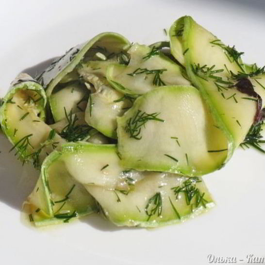 Рецепт быстрых маринованных кабачков