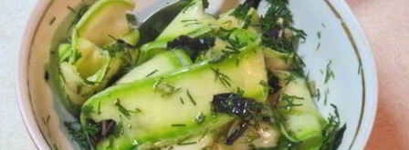 быстрые маринованные кабачки. Шаг 6