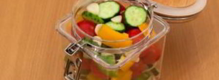 черри, огурцы, болгарский перец маринованные по-быстрому. Шаг 6