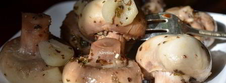 грибы маринованные — антипасти. Шаг 5