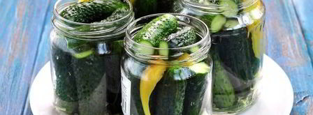 хрустящие маринованные огурцы с болгарским перцем на зиму. Шаг 5