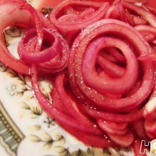 Рецепт лука, маринованного в гранотовом соке