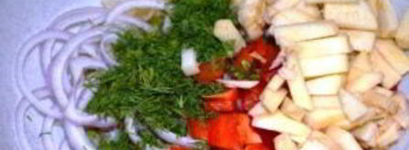 маринованная капуста с маслом. Шаг 4