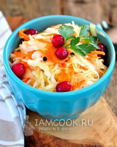 Маринованная капуста с уксусом