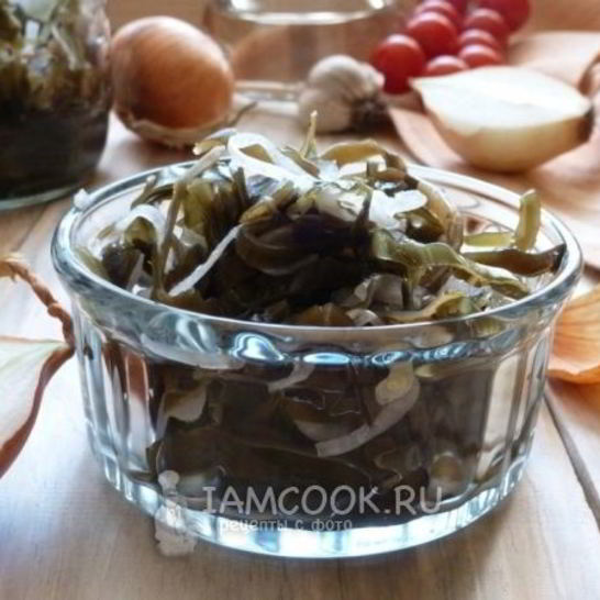 Рецепт маринованной морской капусты