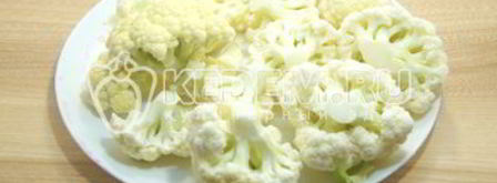 маринованная цветная капуста со свеклой. Шаг 4