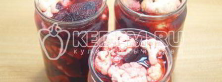 маринованная цветная капуста со свеклой. Шаг 8