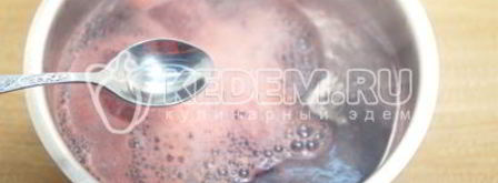 маринованная цветная капуста со свеклой. Шаг 10