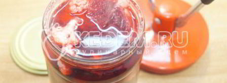 маринованная цветная капуста со свеклой. Шаг 11