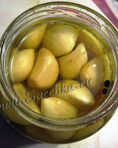 Маринованный чеснок на зиму