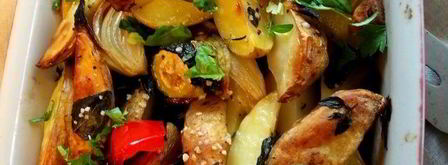 маринованный картофель с овощами. Шаг 3