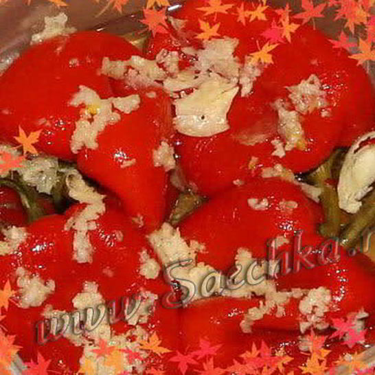 Рецепт маринованного красного сладкого перца