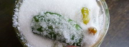 маринованный острый перец с чесноком. Шаг 3