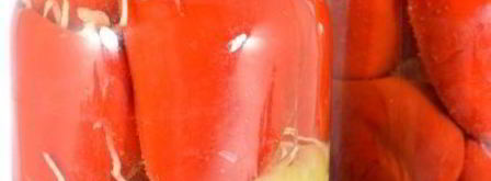 маринованный перец фаршированный капустой на зиму. Шаг 5