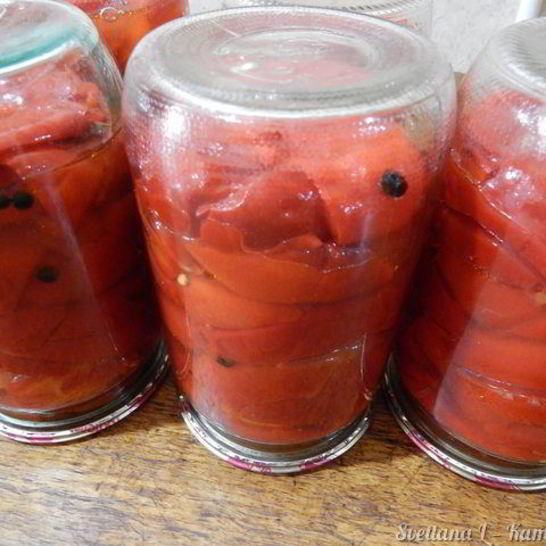 Рецепт маринованного сладкого перца