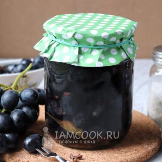 Рецепт маринованного винограда на зиму без стерилизации
