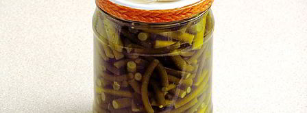 маринованные чесночные стрелки с горчицей. Шаг 6