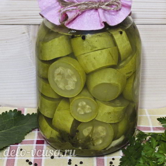 Рецепт маринованных кабачков на зиму