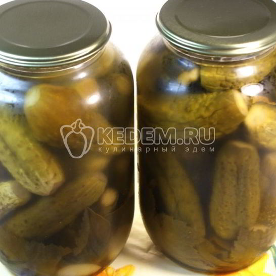 Рецепт маринованных хрустящих огурчиков на зиму