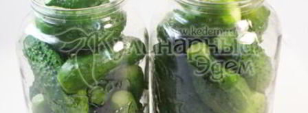 маринованные хрустящие огурчики на зиму. Шаг 3