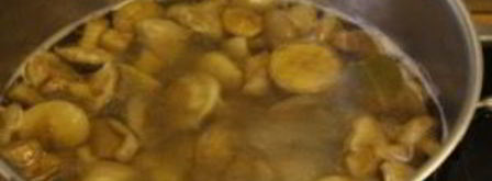 маринованные маслята за сутки. Шаг 2