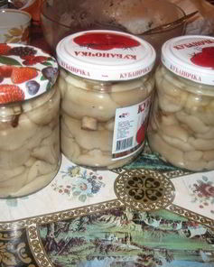 Маринованные маслята