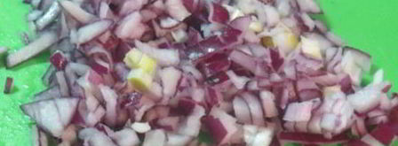 маринованные овощи за один час. Шаг 2