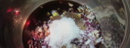 маринованные овощи за один час. Шаг 3