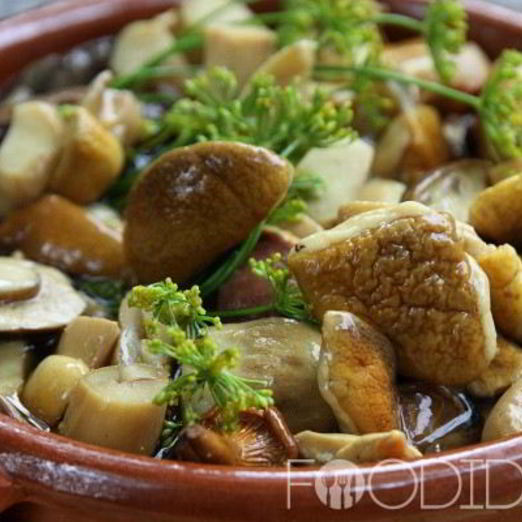 Маринованные подосиновики