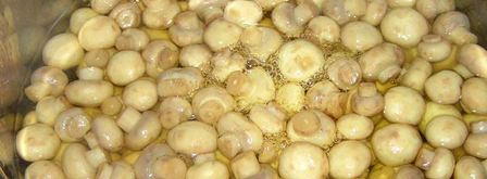 маринованные шампиньоны, закрытые на зиму. Шаг 5