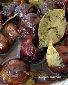 Маринованные сливы