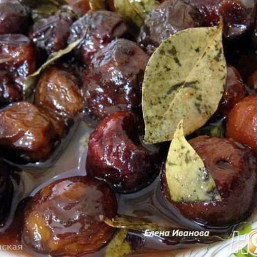 Маринованные сливы