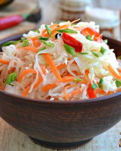 Острая маринованная капуста