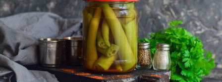 острый маринованный перец на зиму. Шаг 9