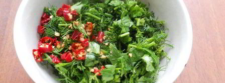 острые помидоры маринованные со сладким перцем. Шаг 2