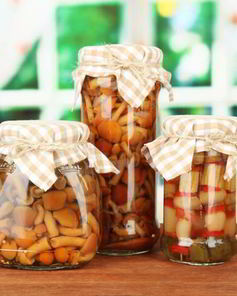 Маринованные опята