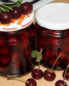 Вишня маринованная